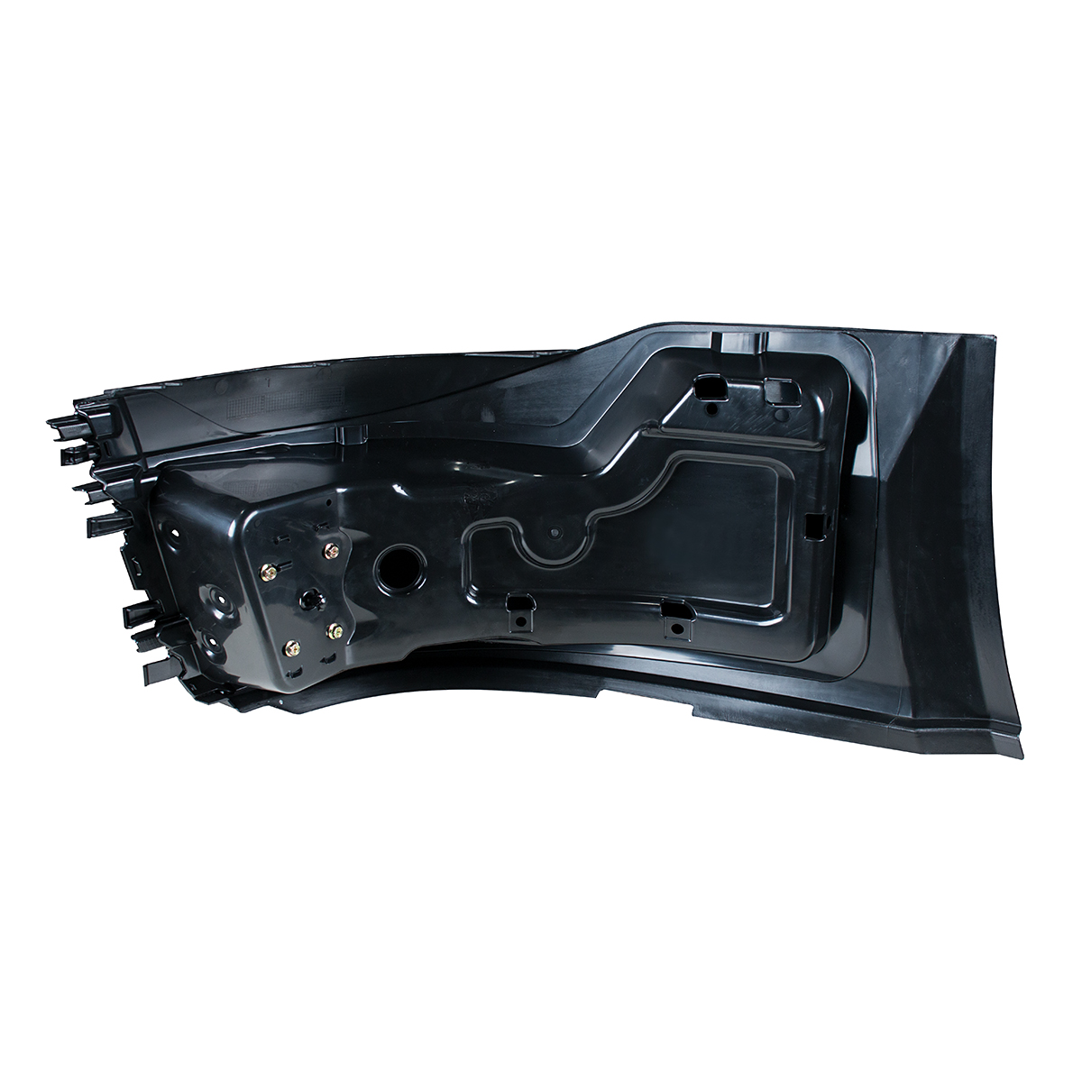 Bumper End With Fog Light For 2015-2017 Volvo VNL With Aero Style Bumper - Driver - Thumbnail 4