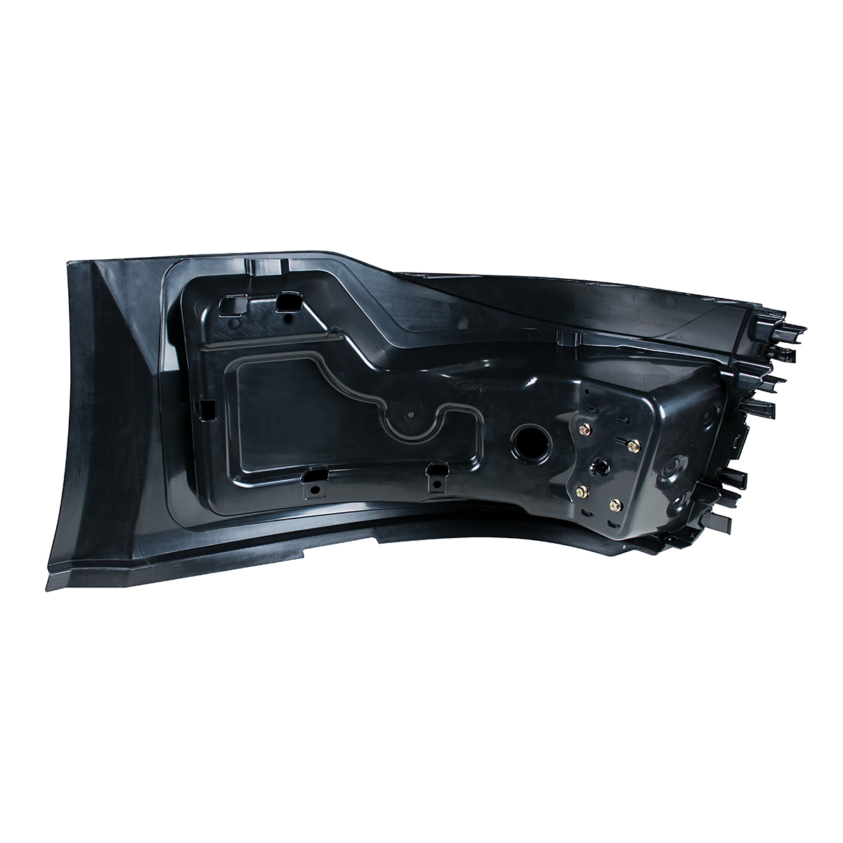 Bumper End With Fog Light For 2015-2017 Volvo VNL With Aero Style Bumper - Passenger - Thumbnail 4