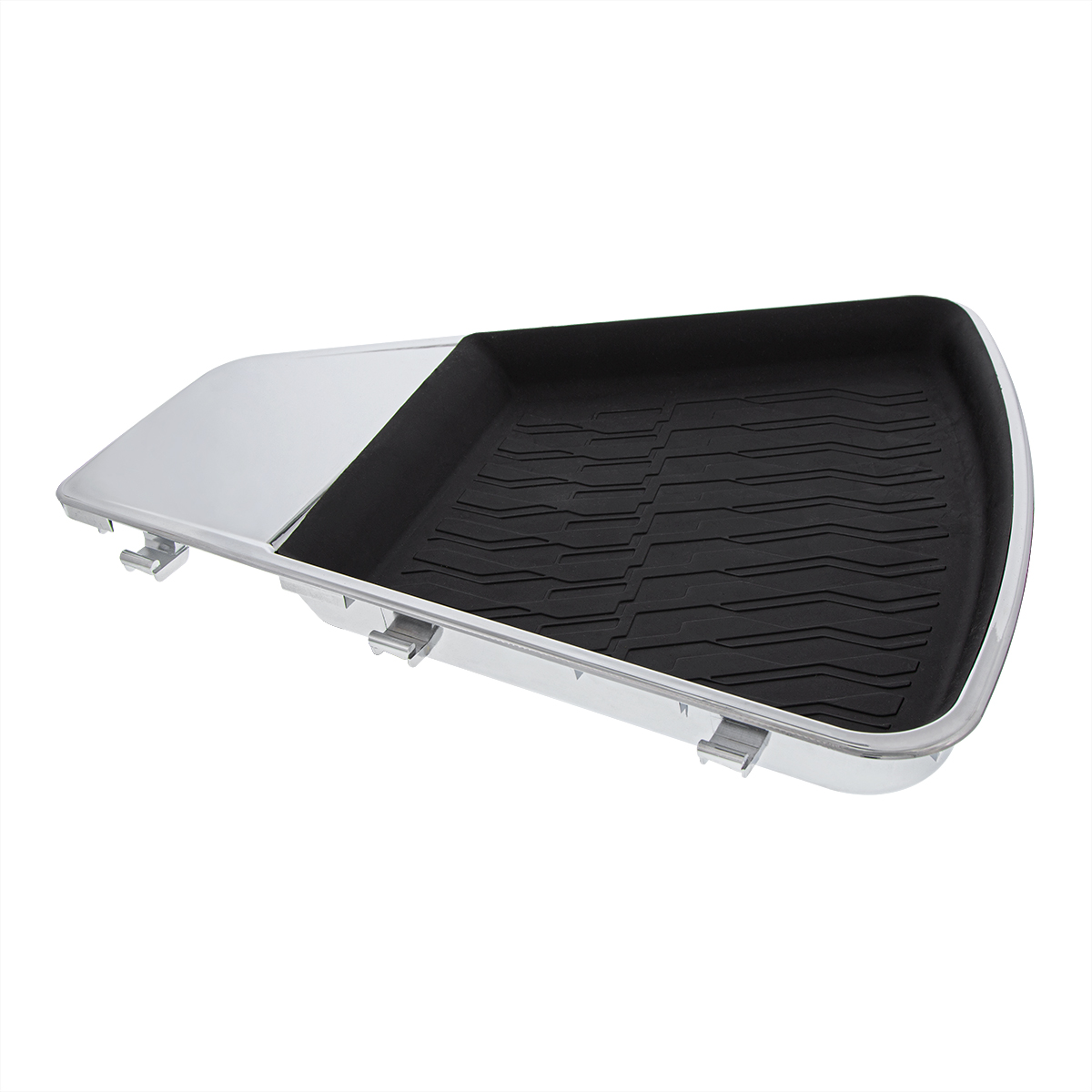 Chrome Plastic Dash Top Tray For 2018-2024 Volvo VNL - Thumbnail 2