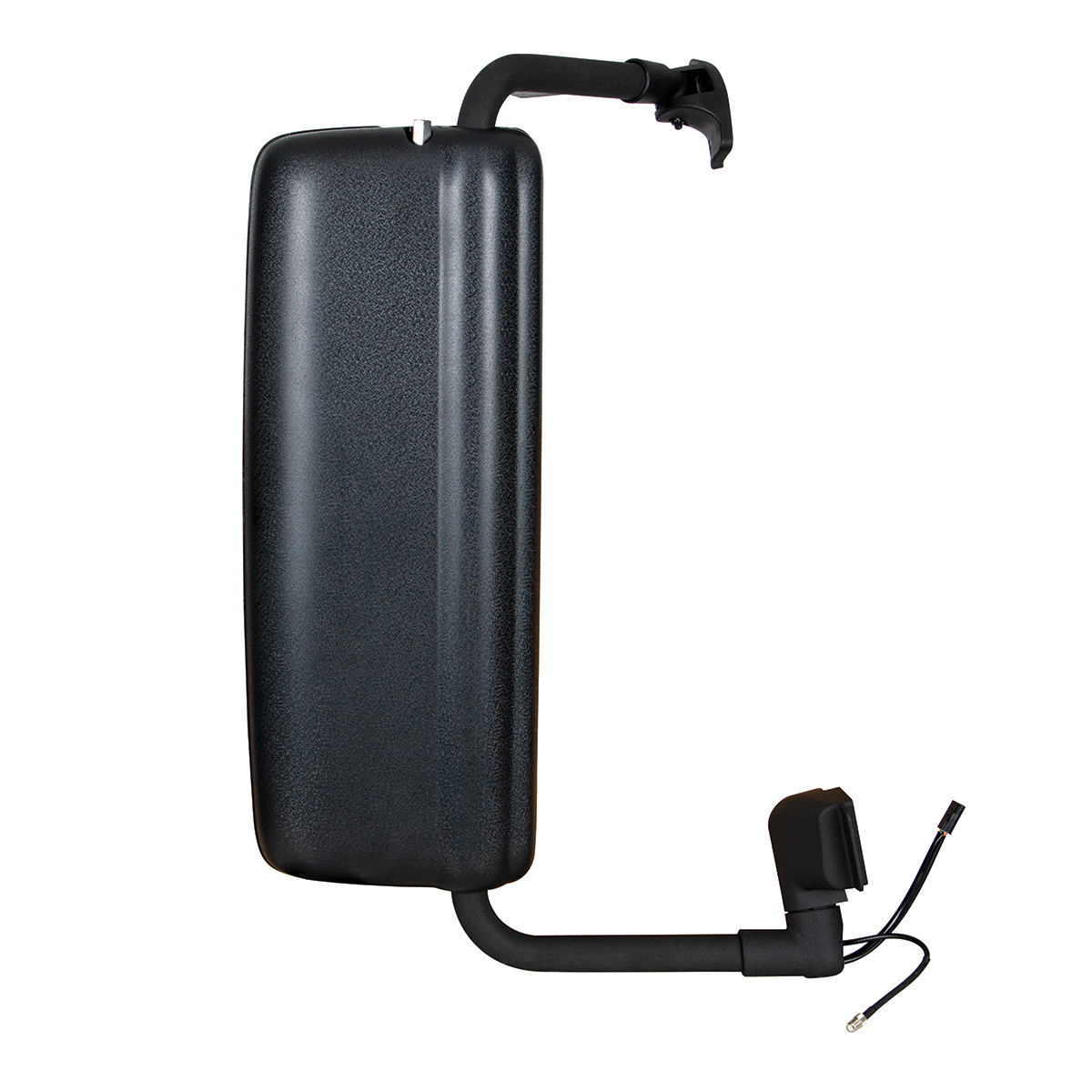 Black Heated Mirror Assembly For 2004-2012 Volvo VNL - Passenger - Thumbnail 2