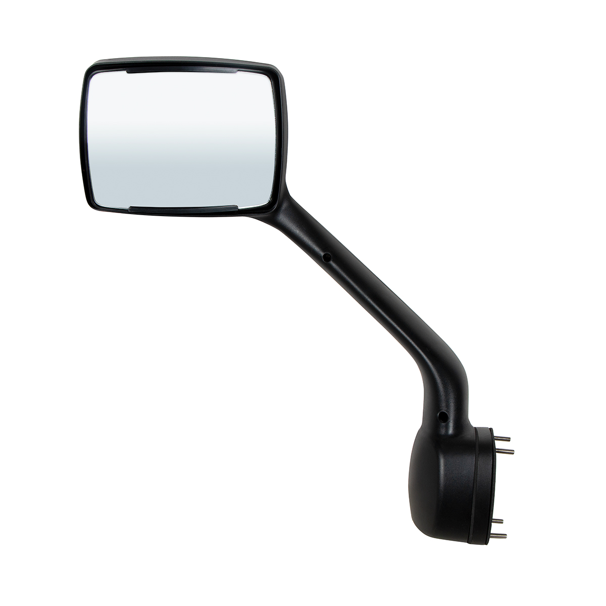 Chrome Hood Mirror For 2013-2021 Kenworth T680 & Peterbilt 579-Driver - Thumbnail 3