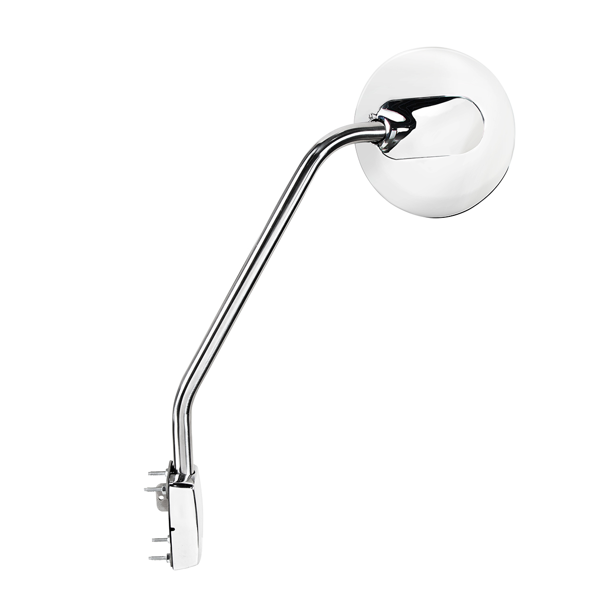 Chrome Hood Mirror For 2013-2021 Kenworth T680 - Driver - Thumbnail 3