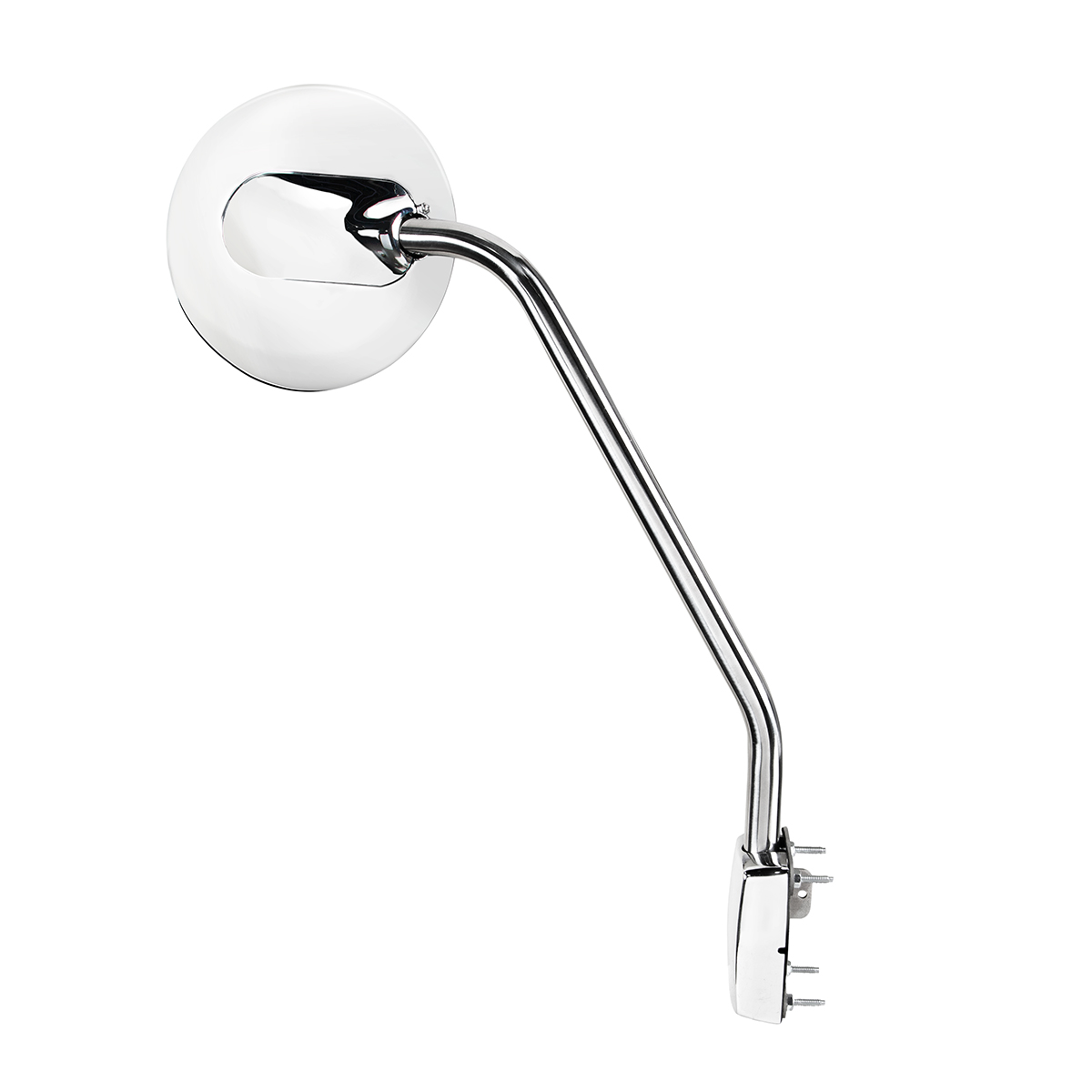 Chrome Hood Mirror For 2013-2021 Kenworth T680 - Passenger - Thumbnail 3