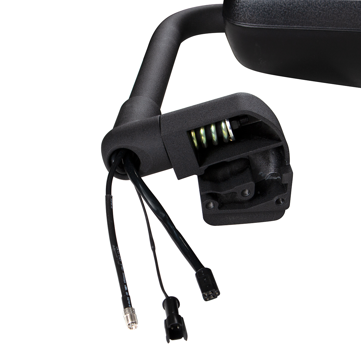 Black Mirror Assembly With LED Turn Signal For 2012 - 2017 Volvo VNL - Driver - Thumbnail 5