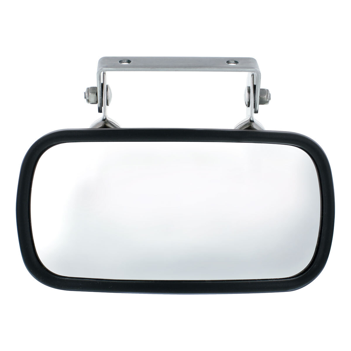 Rectangular 430 Stainless Steel Over Door Convex Mirror With Mounting Bracket - Thumbnail 5