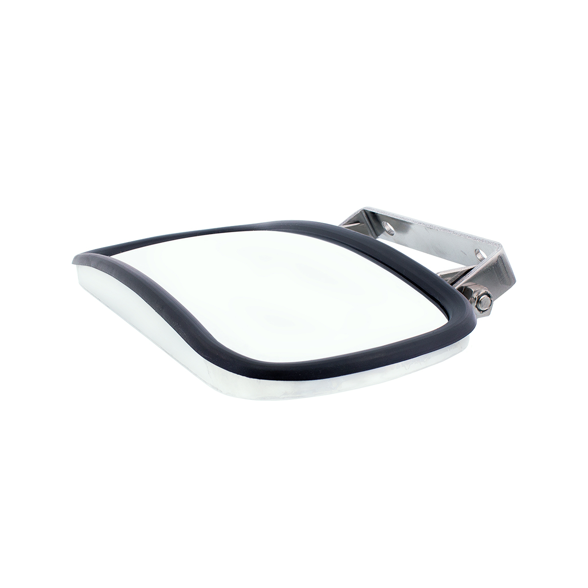 Rectangular 430 Stainless Steel Over Door Convex Mirror With Mounting Bracket - Thumbnail 7