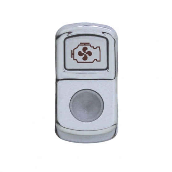 "Engine Fan" Rocker Switch Cover - Indented (Bulk)