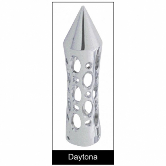 11" Chrome Air Horn Lever Set With Daytona Grip - Thumbnail 2