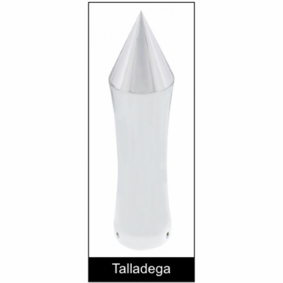 11" Chrome Air Horn Lever Set With "Talladega" Grip - Thumbnail 2