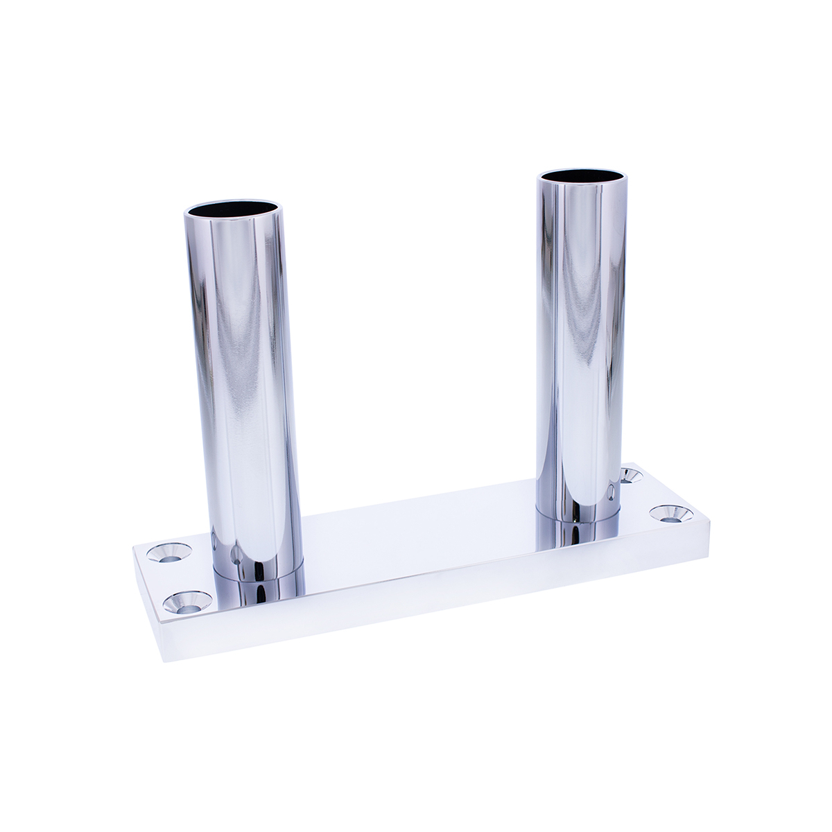 4" Chrome Air Horn Valve Lever With Stand Set - Thumbnail 7