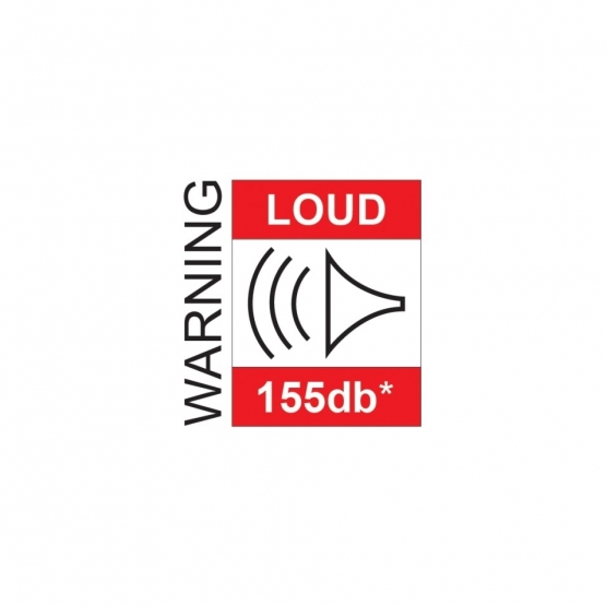 5 Trumpets Chrome Train Horn - Thumbnail 3