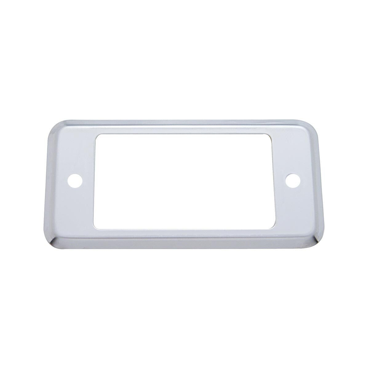 Plain Stainless "A" Panel Pocket Cover for Peterbilt - Thumbnail 4