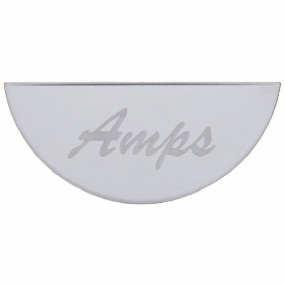 Gauge Plate For Peterbilt - Amps