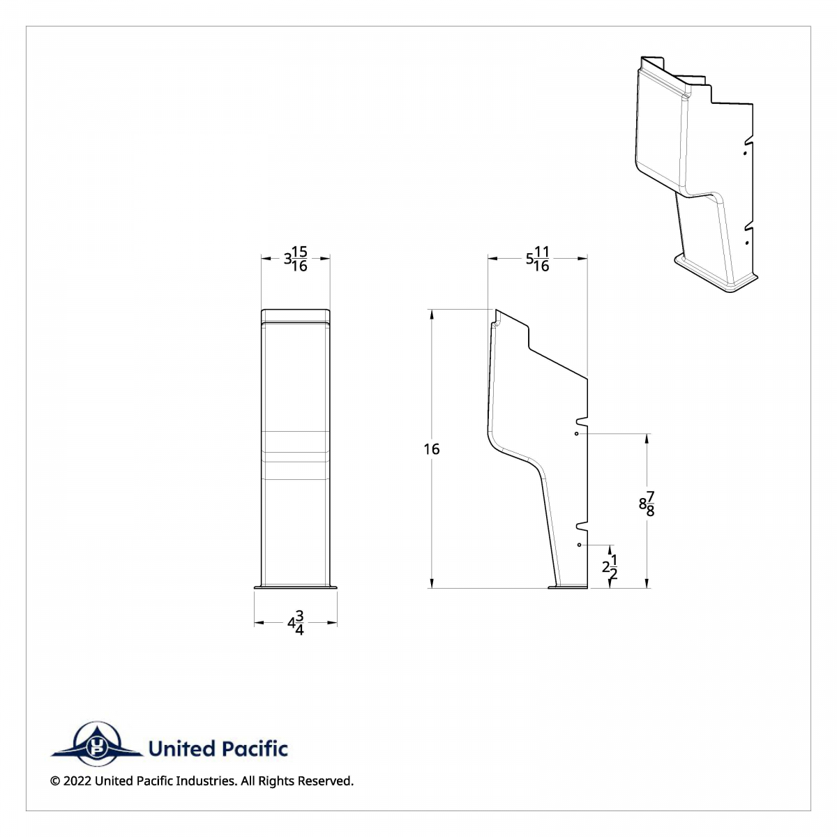 Lower Steering Column Cover For 1990-2010 Freightliner FLD - Thumbnail 6