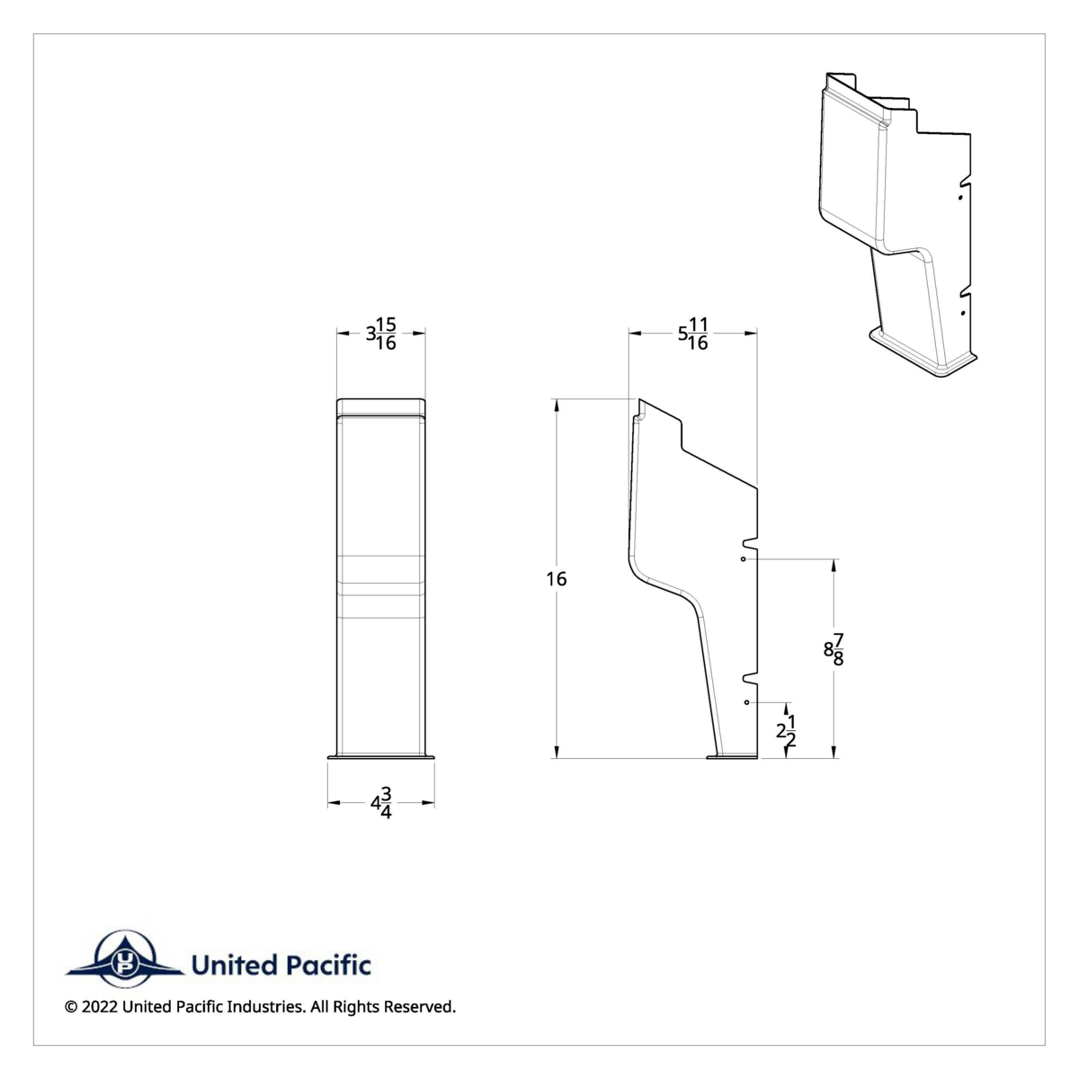 Lower Steering Column Cover For 1990-2010 Freightliner FLD - Thumbnail 8