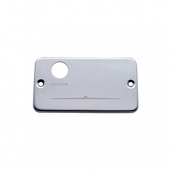 Stainless Steel Switch Name Plate For Freightliner - Lighter Only
