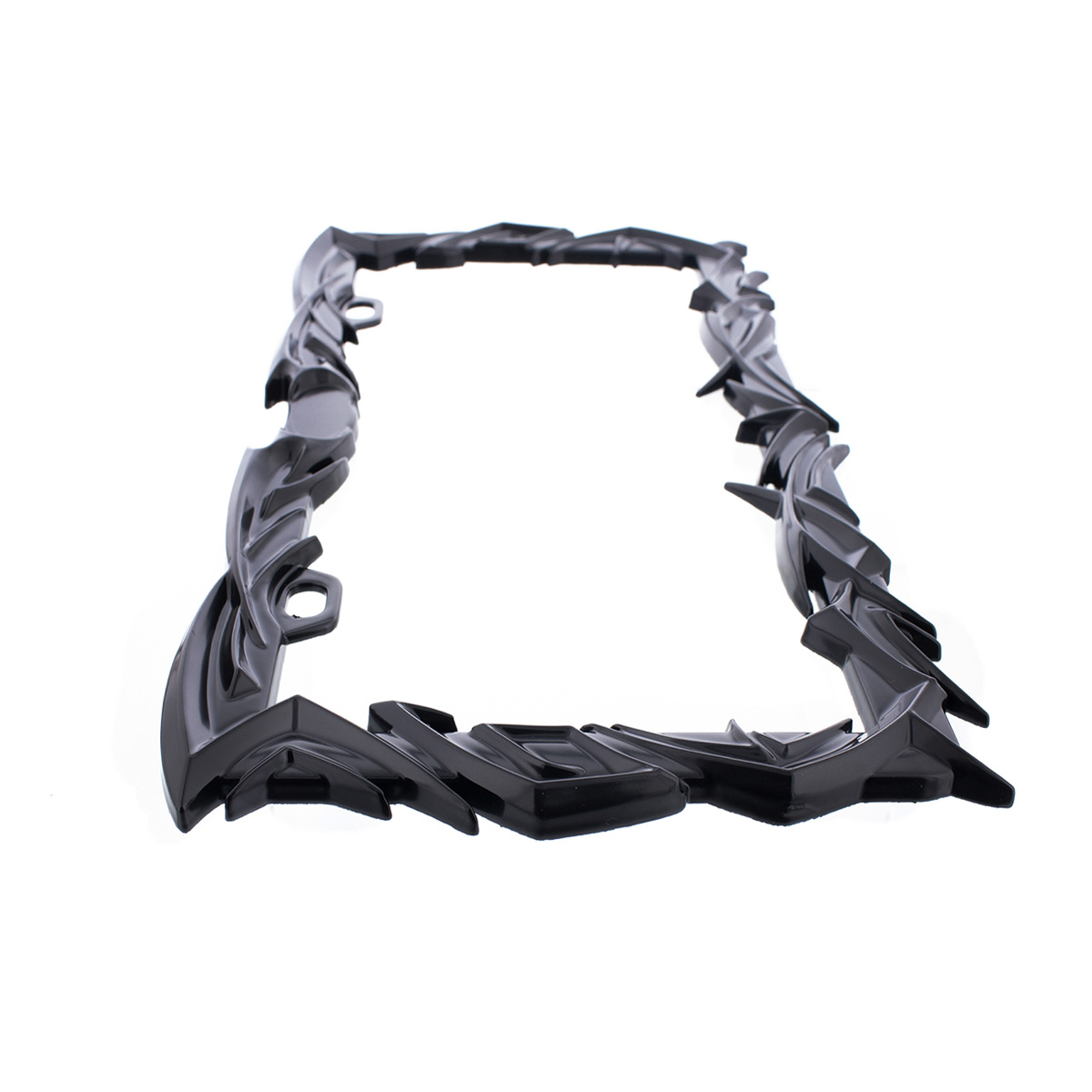 Tribal Flame License Plate Frame - Black - Thumbnail 4