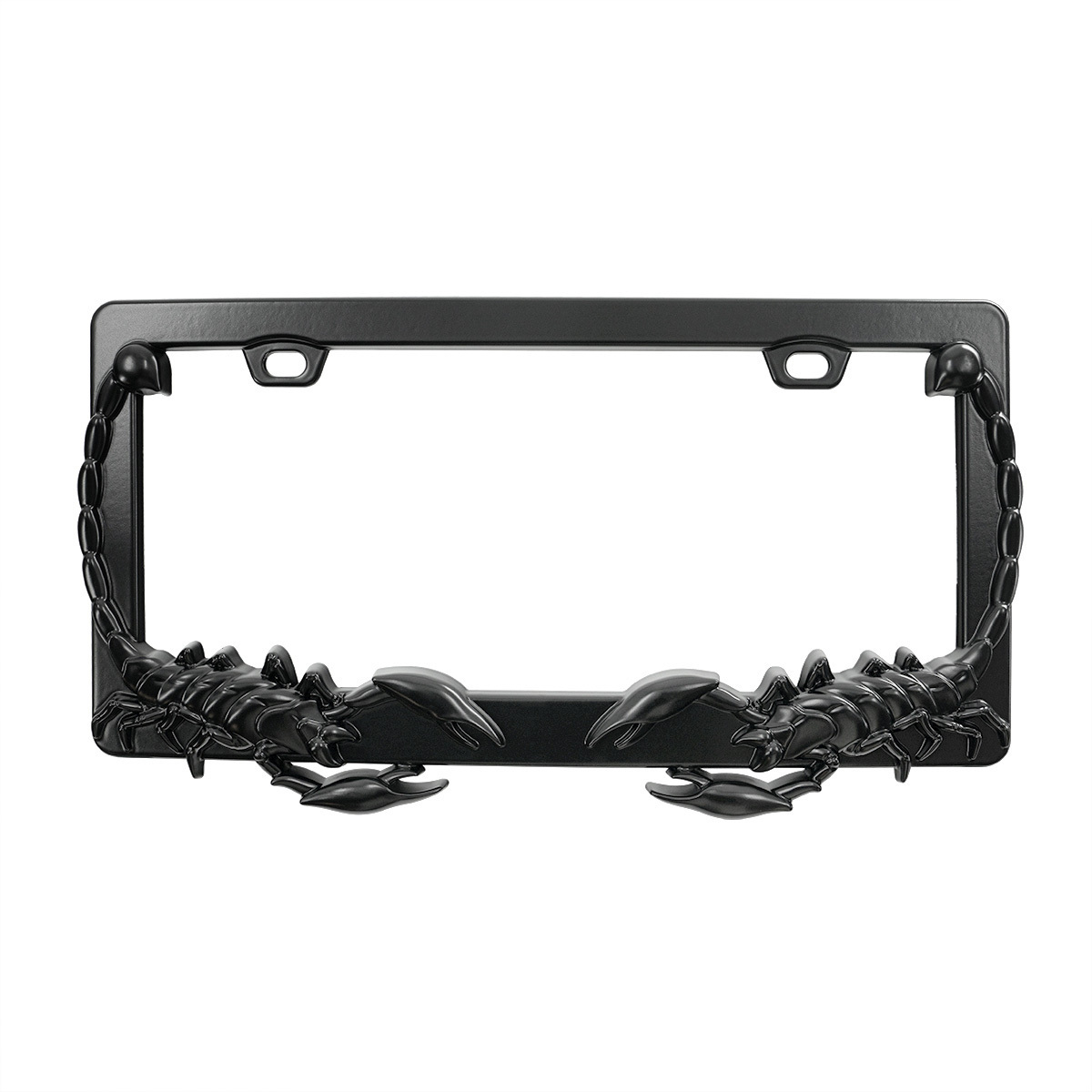 Scorpion License Plate Frame - Black - Thumbnail 5