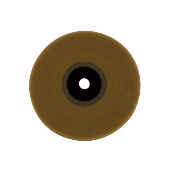 Natural Color Motorcycle Rubber Grip Set - 7/8" or 1" (22/25mm) (Bulk) (Pair) - Thumbnail 2