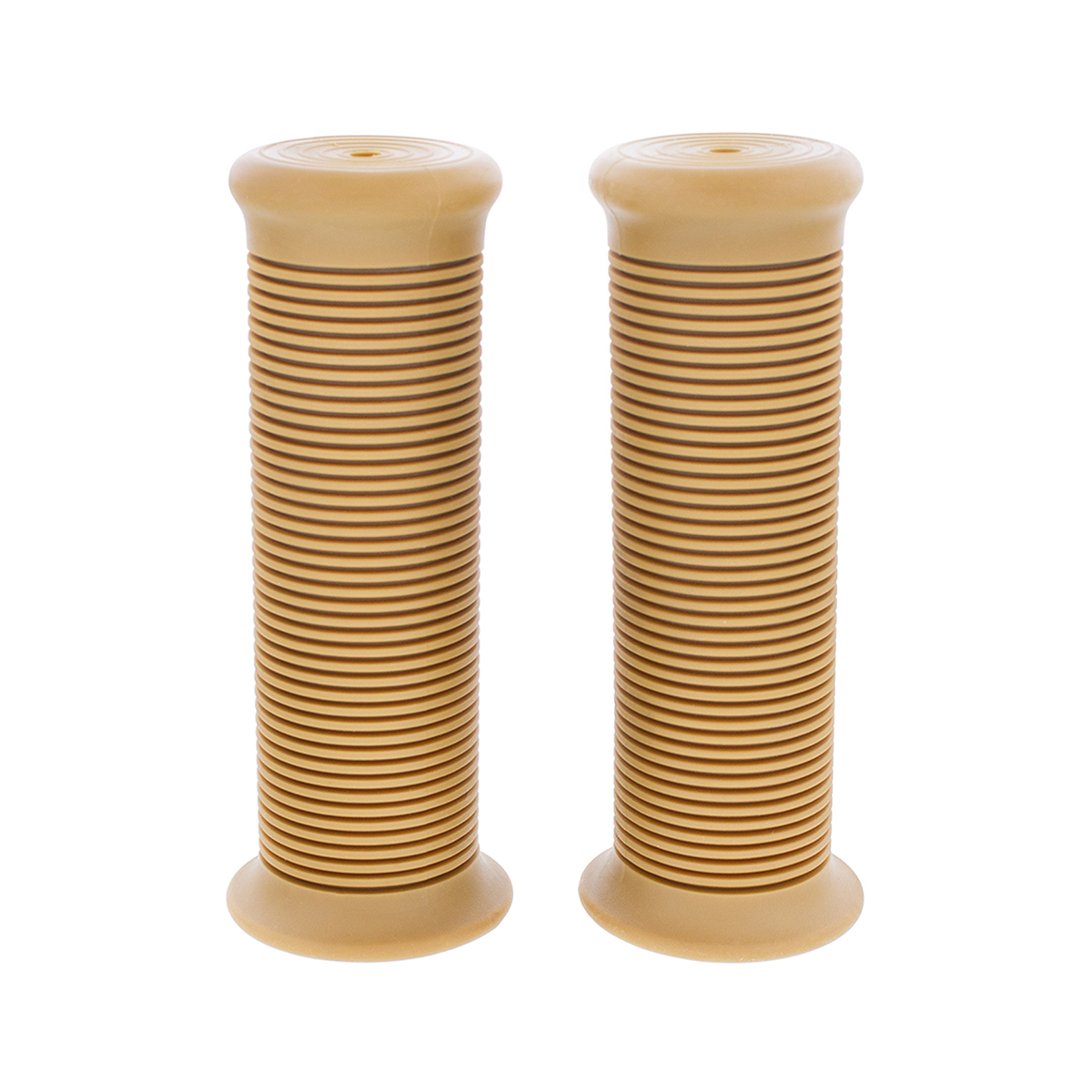 Natural Color Motorcycle Rubber Grip Set - 7/8" or 1" (22/25mm) (Bulk) (Pair) - Thumbnail 6