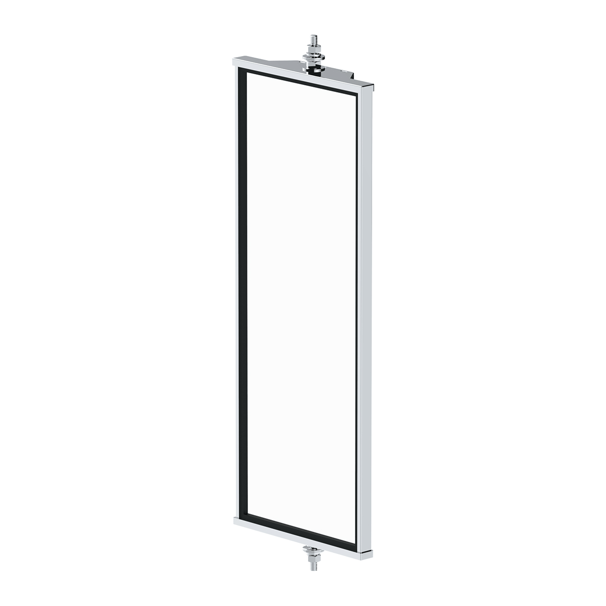 6" X 16" 430 Stainless Steel West Coast Mirror - Non Heated - Thumbnail 2