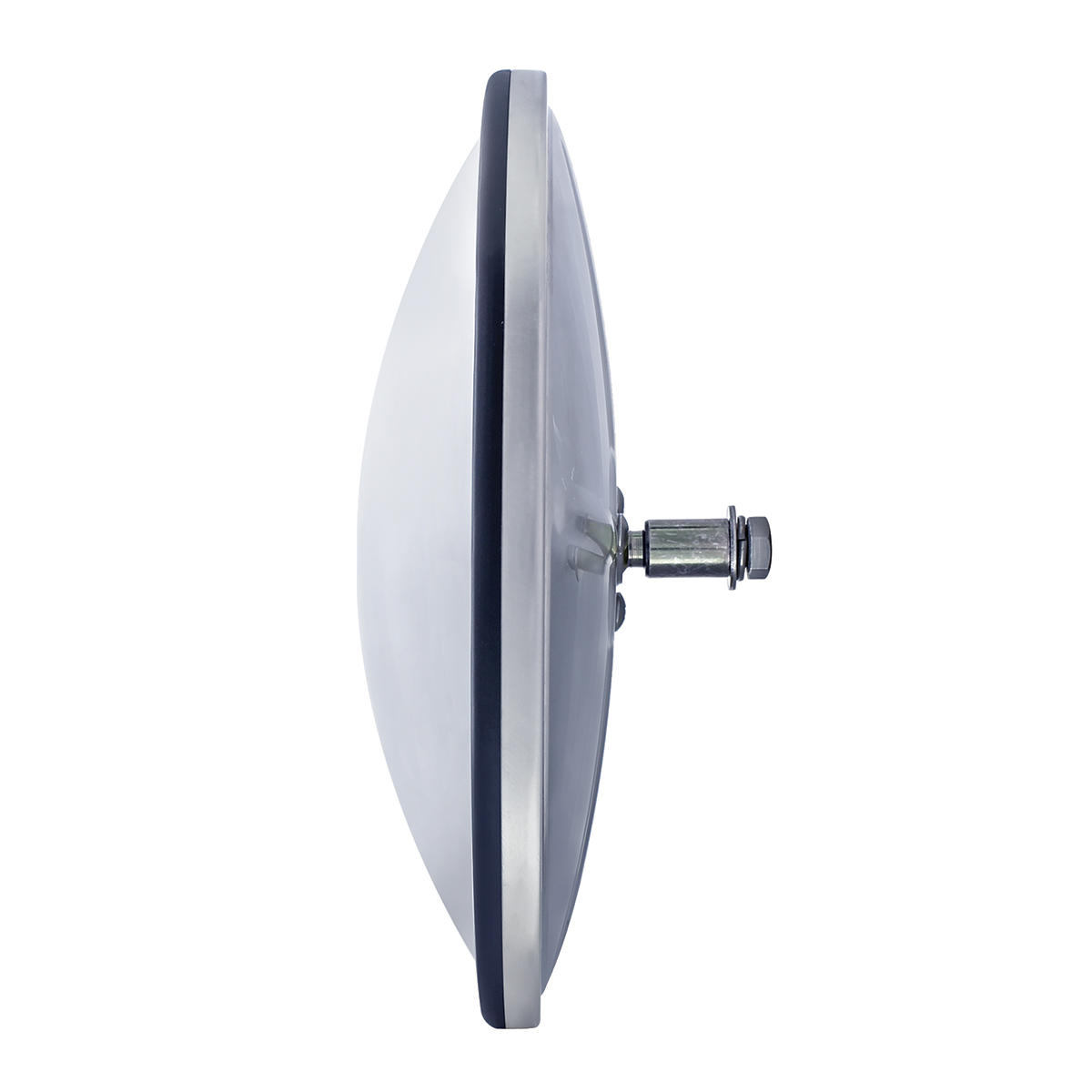 8-1/2" 430 Stainless Steel 150R Convex Mirror - Thumbnail 2