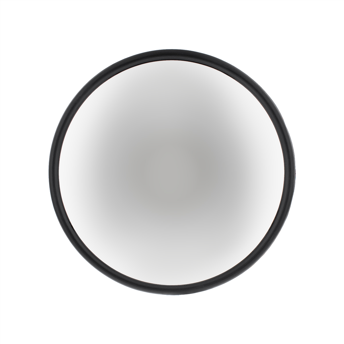 8-1/2" 430 Stainless Steel Heated 320R Convex Mirror - Centered Mounting Stud - Thumbnail 3