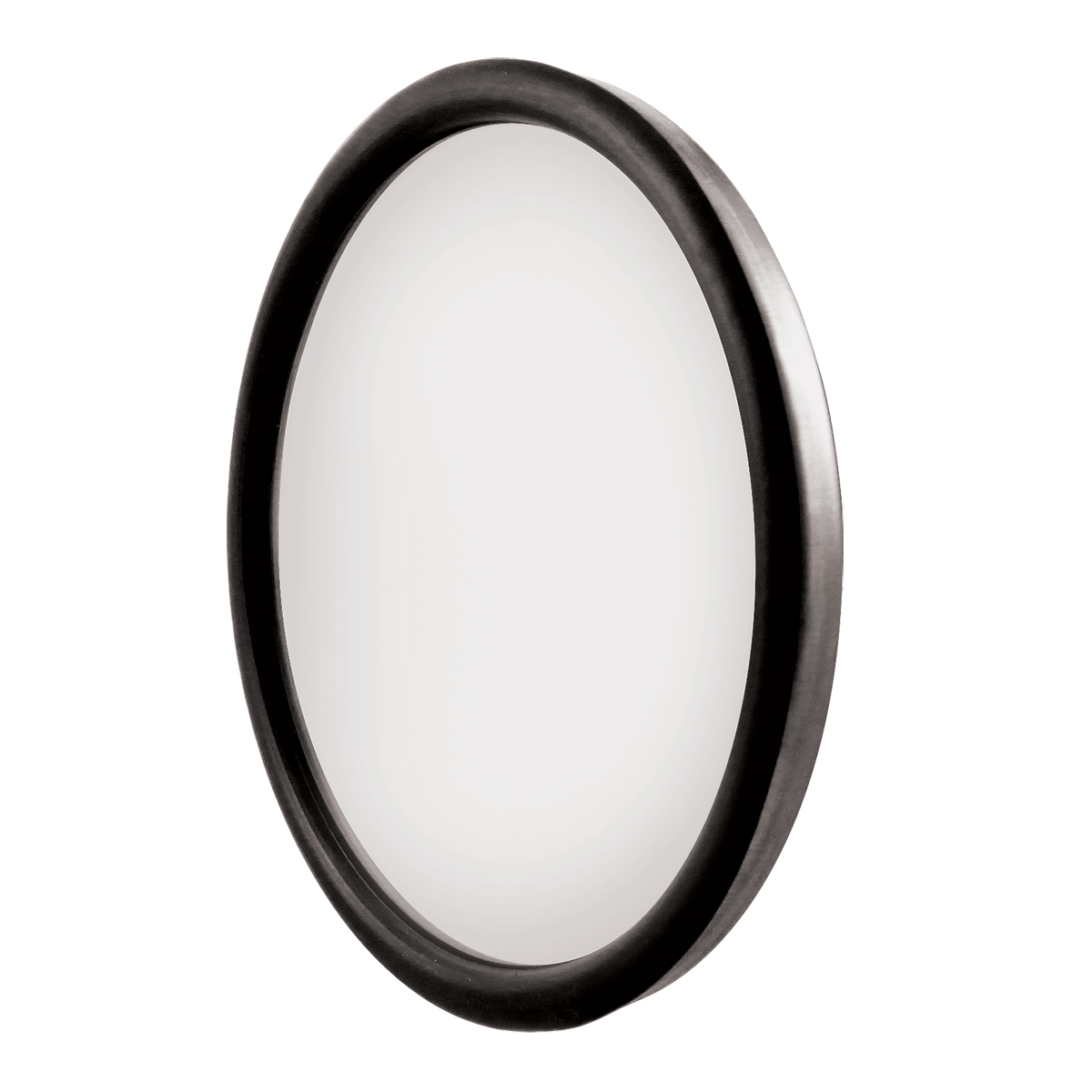 8-1/2" 430 Stainless Steel Heated 320R Convex Mirror - Centered Mounting Stud - Thumbnail 10