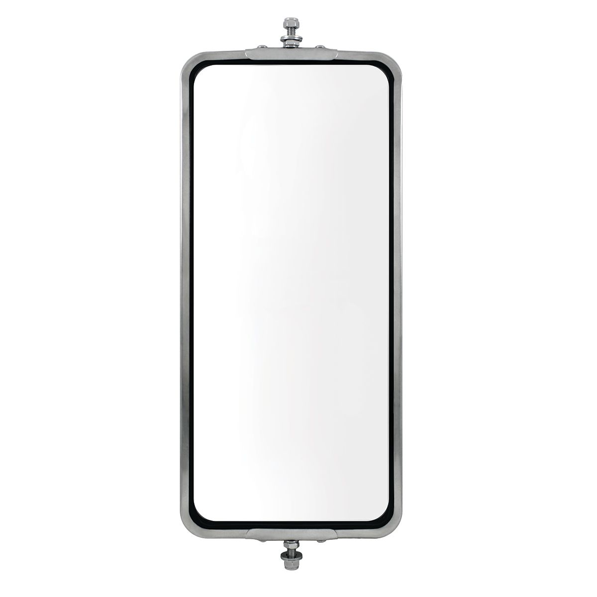 7" X 16" 430 Stainless Steel West Coast Style Mirror - Non Heated