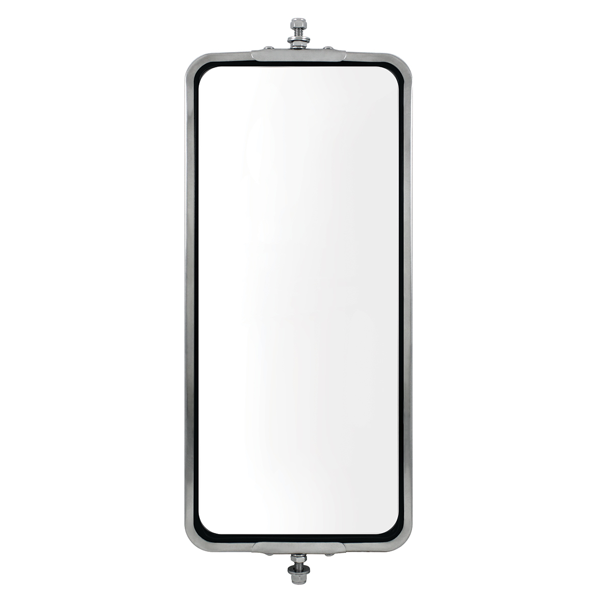 7" X 16" 430 Stainless Steel West Coast Style Mirror - Non Heated - Thumbnail 7