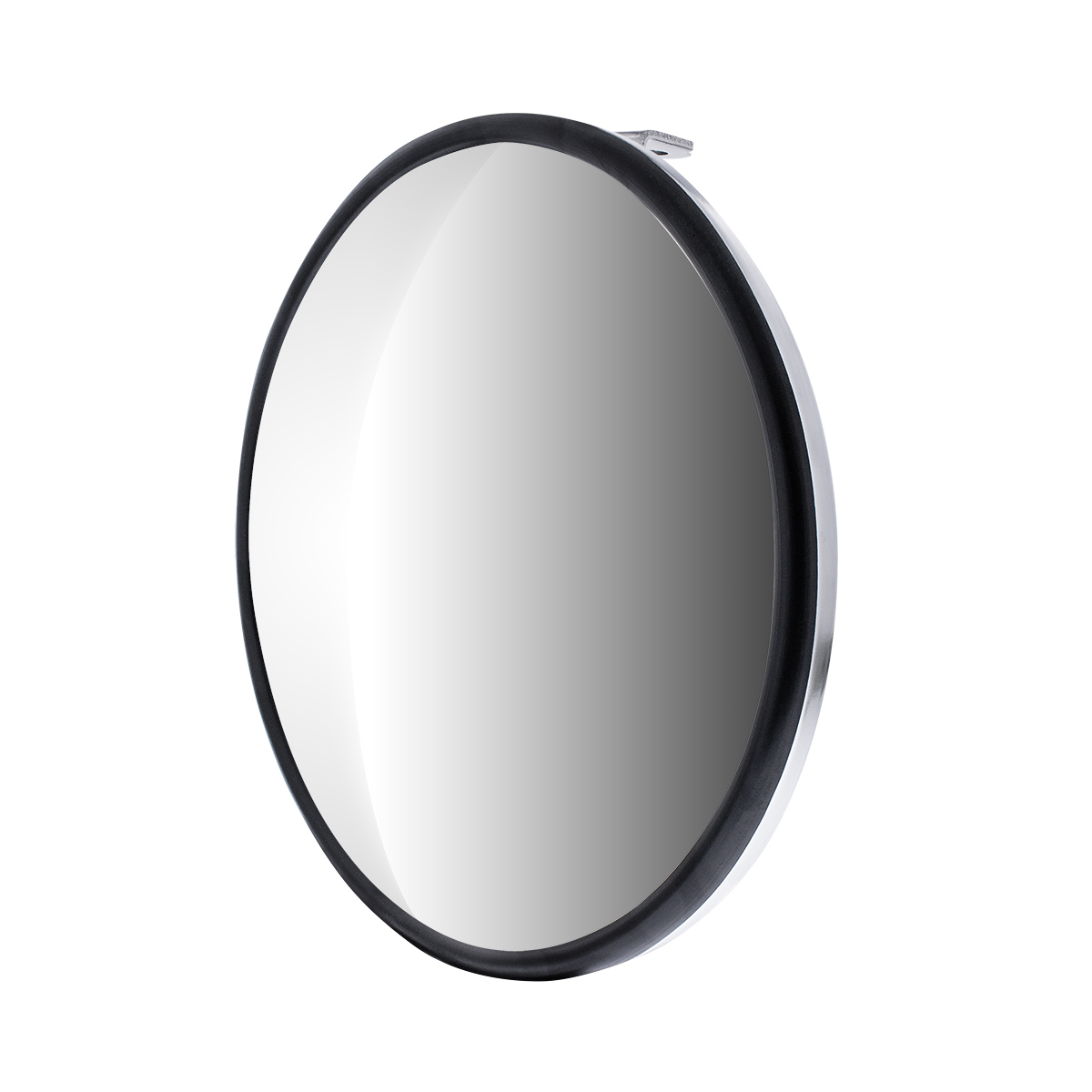 8-1/2" 430 Stainless Steel 320R Convex Mirror - Offset Mounting Stud - Thumbnail 9