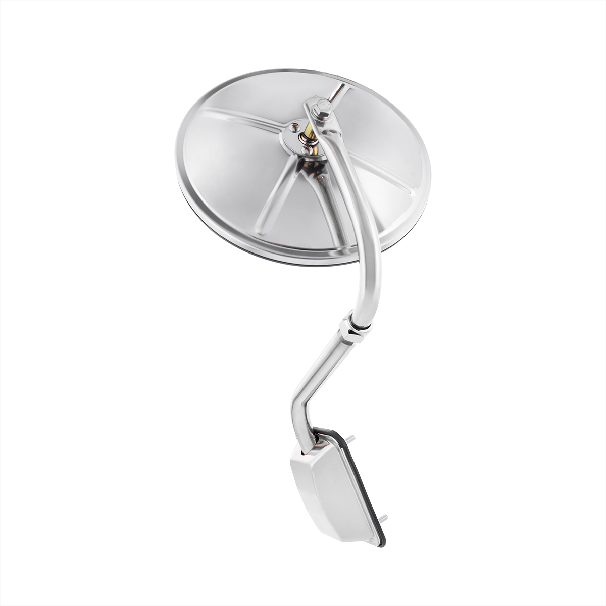 Universal Stainless Steel Pod Mount Convex Mirror - Thumbnail 3