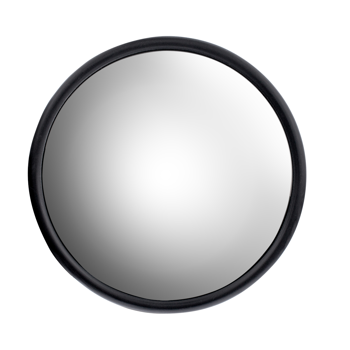 8-1/2" Chrome 320R Convex Mirror - Offset Mounting Stud - Thumbnail 2