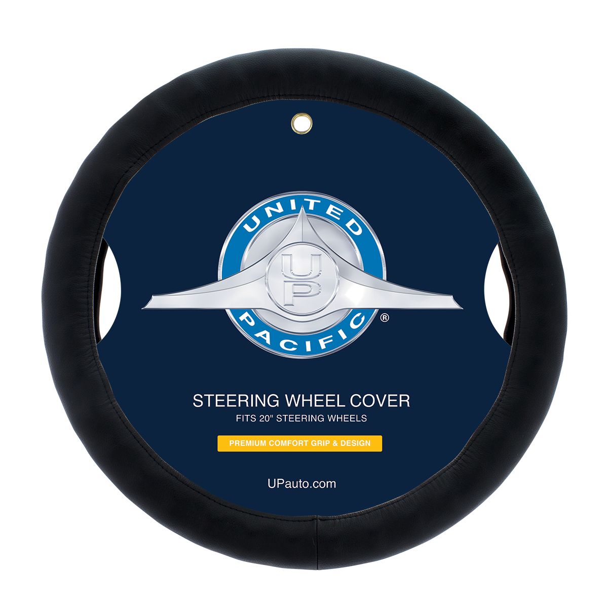 20" Black Steering Wheel Cover