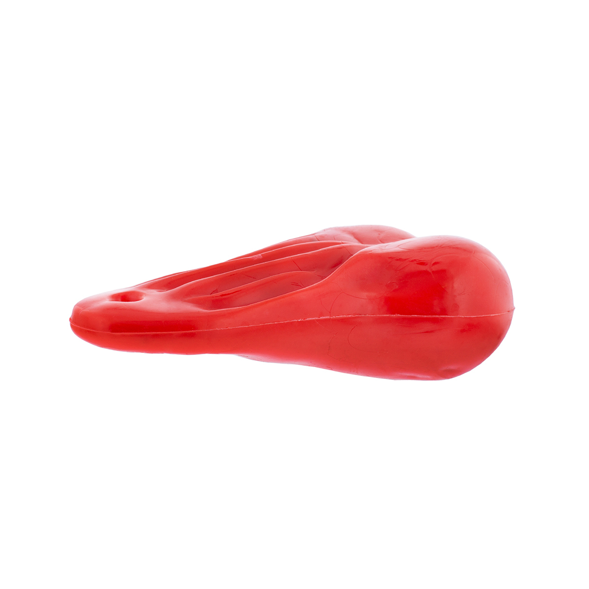 8-1/4" Tall Large Low-Hanging Rubber Balls - Red - Thumbnail 7