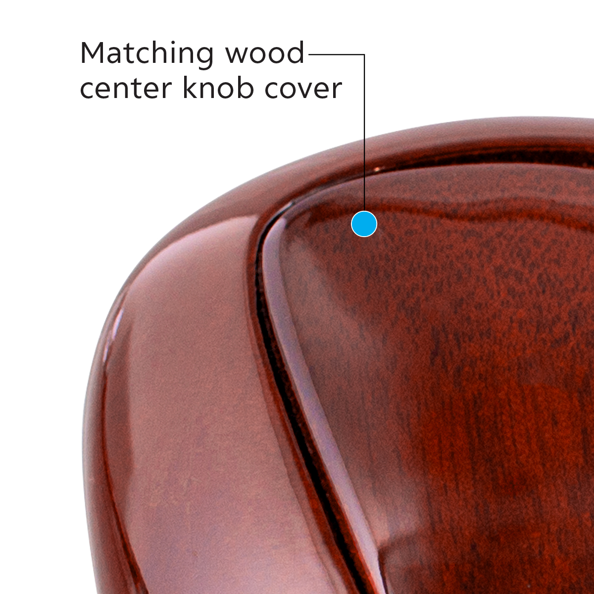 Wood Gearshift Knob For 9/10 Speed Eaton Fuller - Thumbnail 2