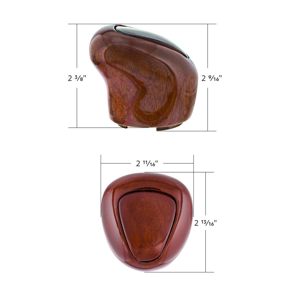 Wood Gearshift Knob For 9/10 Speed Eaton Fuller - Thumbnail 7