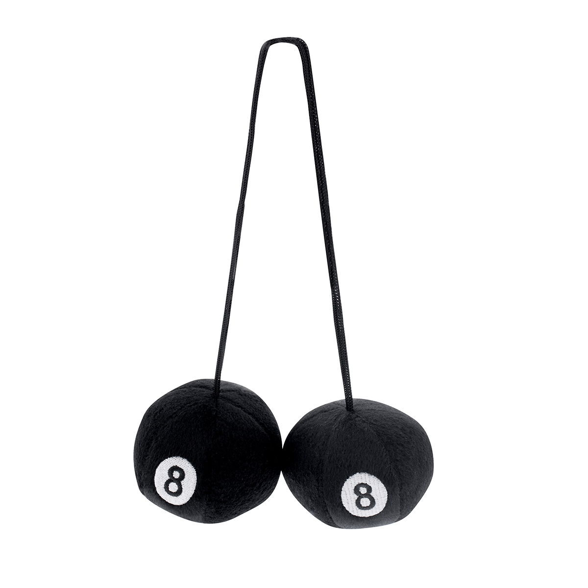 3" Round Fuzzy 8-Ball (Pair) - Thumbnail 2