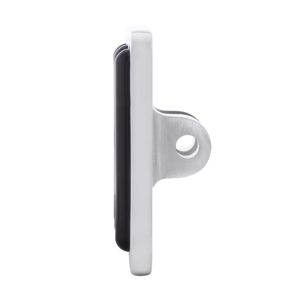 Chrome Pedal Set With Black Insert For Peterbilt - Thumbnail 3