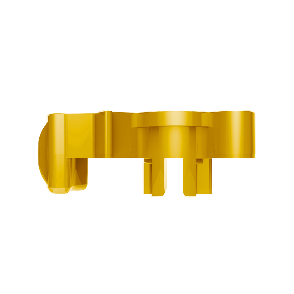 Candy Color Plastic Splitter Button For Eaton Fuller 13 Speed Shifter-Electric Yellow - Thumbnail 3