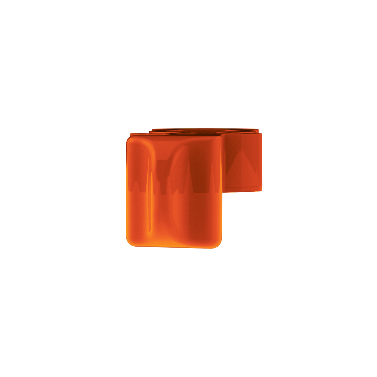 Candy Color Plastic Splitter Button For Eaton Fuller 15 Speed Shifter-Cadmium Orange - Thumbnail 4