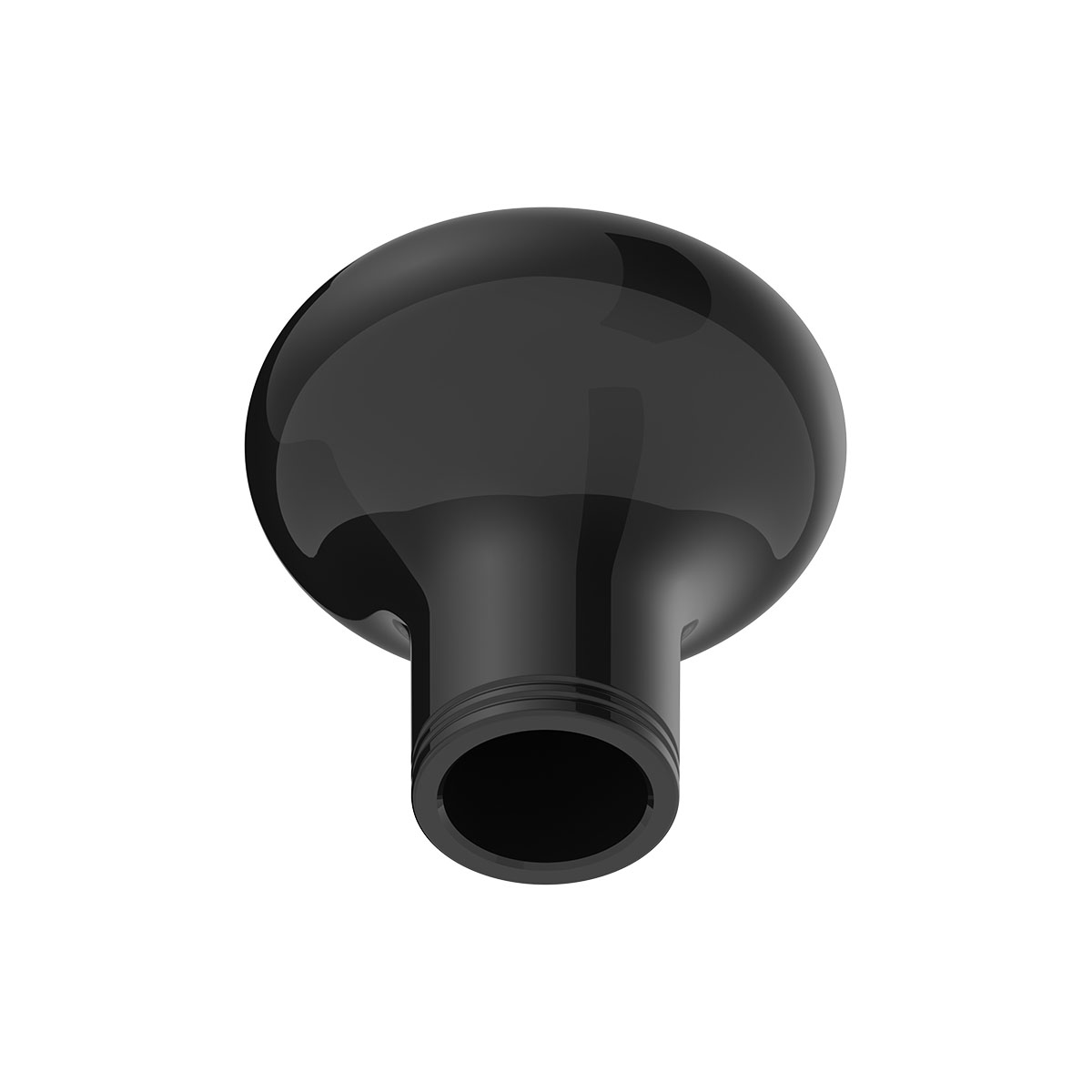 1/2"-13 Thread-On Gearshift Knob With USA Flag Sticker - Black - Thumbnail 3