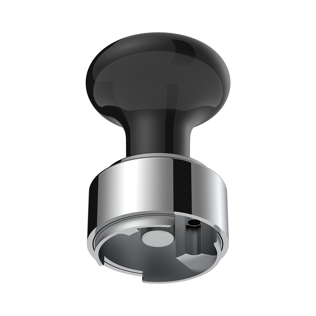 Thread-On Gearshift Knob With 9/10 Speed Adapter & Mexico Flag Sticker - Black - Thumbnail 3