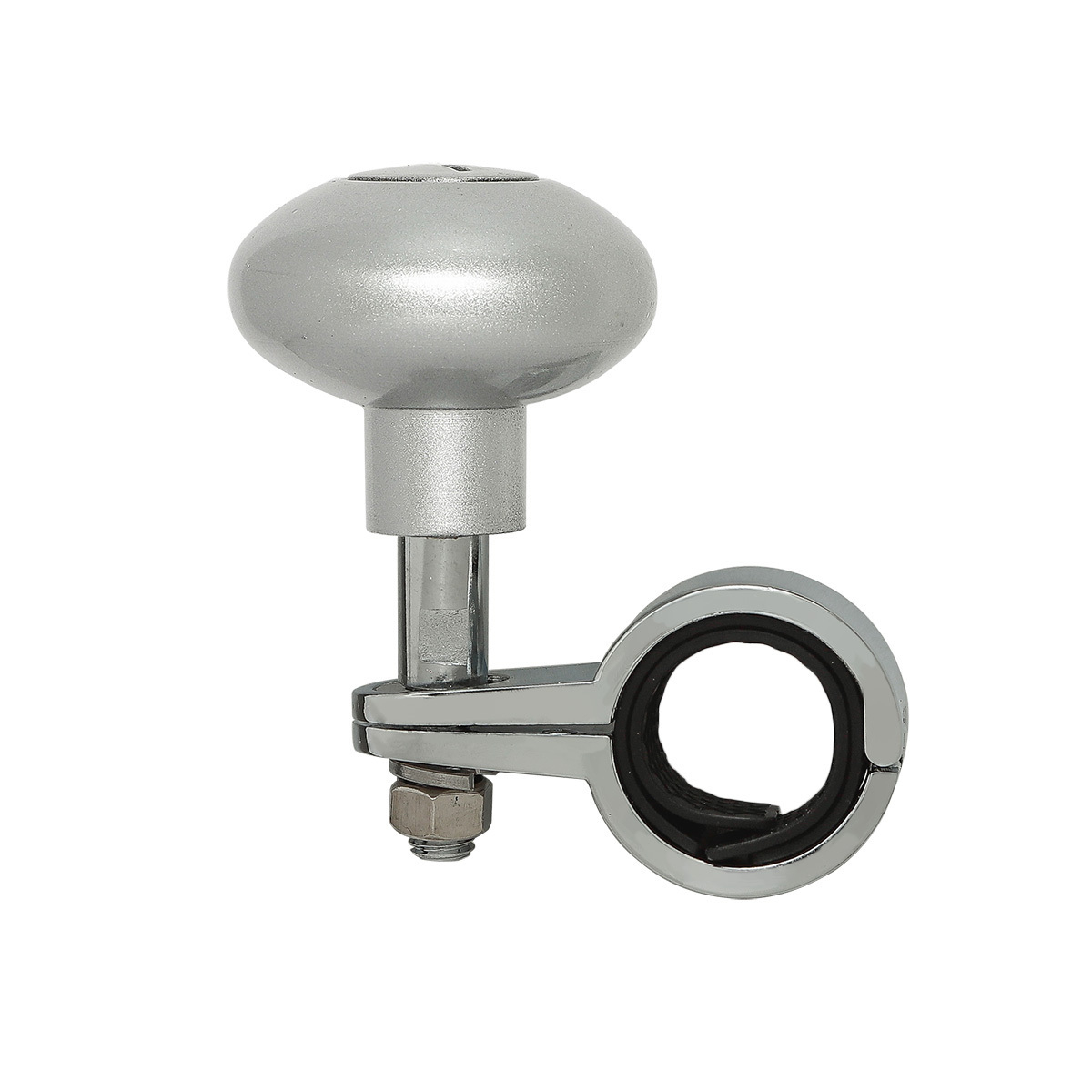 Heavy Duty Steering Wheel Spinner - Liquid Silver - Thumbnail 7