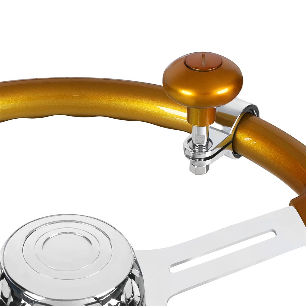 Heavy Duty Steering Wheel Spinner - Electric Yellow - Thumbnail 5