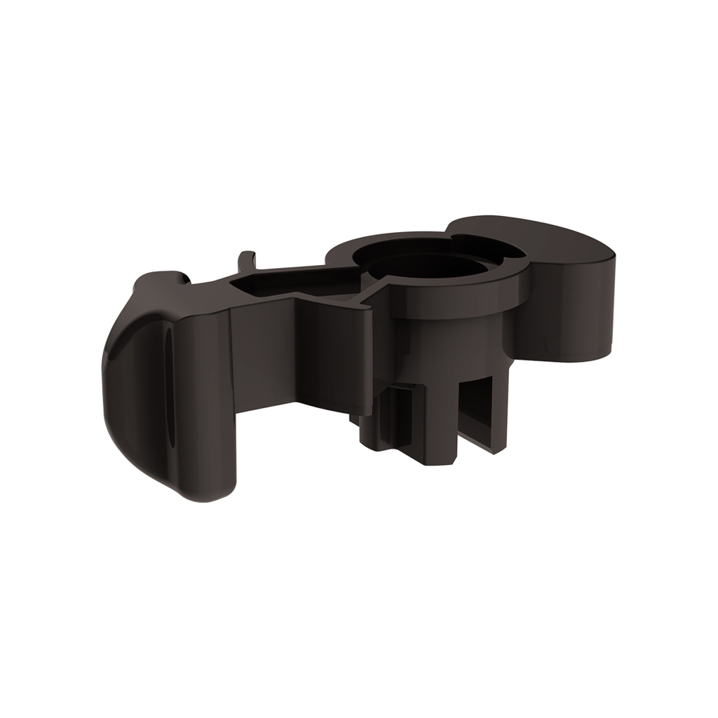 Candy Color Plastic Splitter Button For Eaton Fuller 13 Speed Shifter-Matte Black - Thumbnail 2