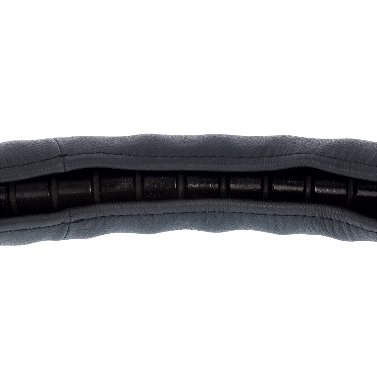 18" Premium Comfort Grip Steering Wheel Cover - Black - Thumbnail 3