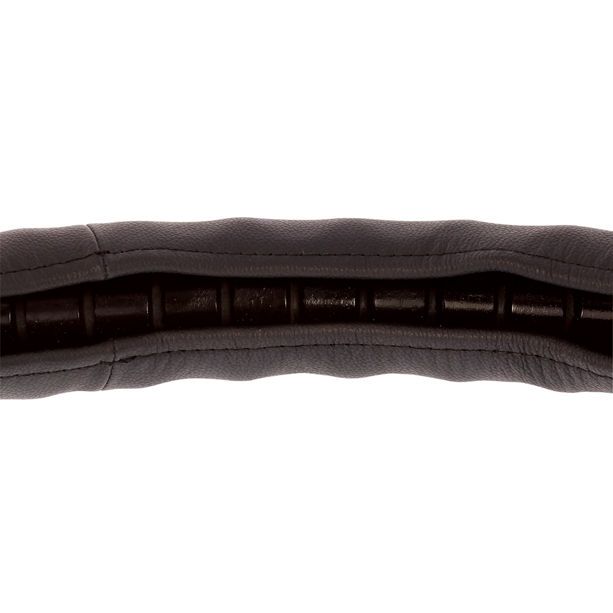 18" Premium Comfort Grip Steering Wheel Cover - Brown - Thumbnail 3