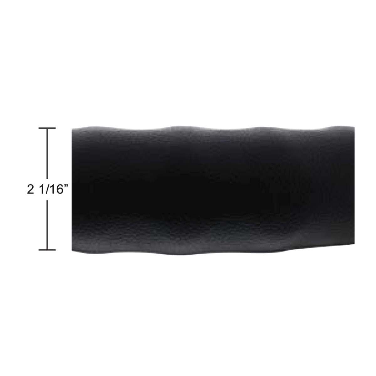 18" Premium Comfort Grip Steering Wheel Cover - Brown - Thumbnail 4