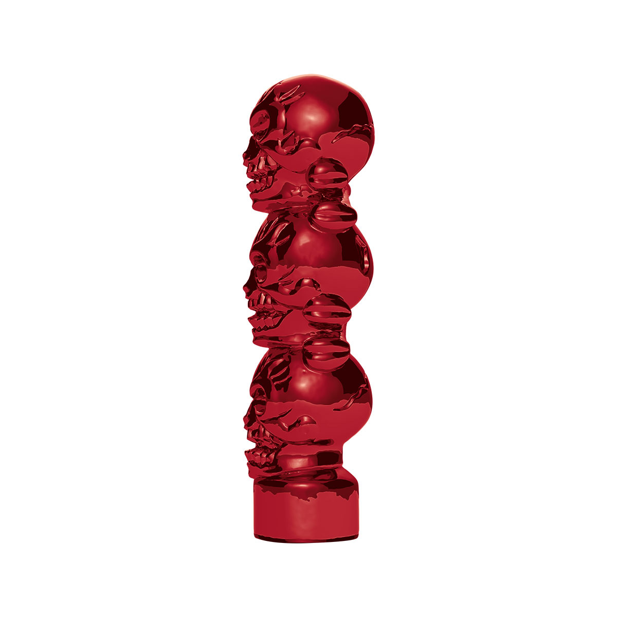 1/2"-13 Thread-On 3 Skull Candy Color Shift Knob-Candy Red - Thumbnail 3